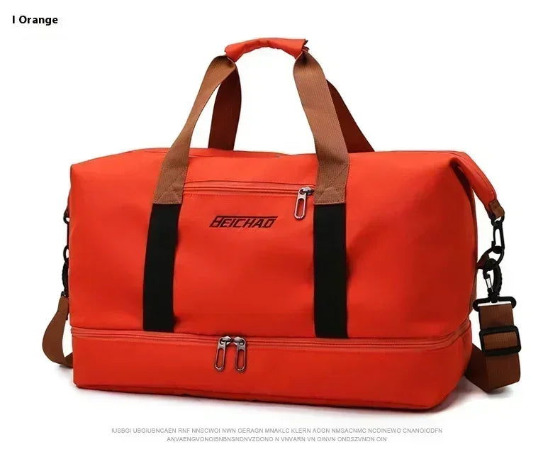 Bolsa de Viagem para Academia de Grande Capacidade
Bolsa de fitness portátil para curtas distâncias. Ideal para transporte, pode ser usada como bolsa de ombro ou crossbody. Perfeito para homens que praticam esportes, é à
