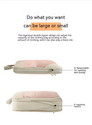 Cubos de Compressão para Malas - Acessórios de Viagem, Organizadores Expansíveis e Leves.